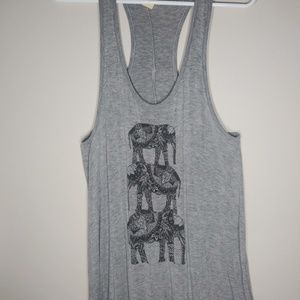 Enough About Me racerback tank top - Large